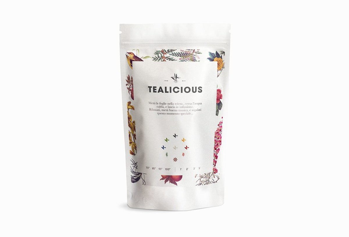 Tealicious茶葉店品牌設計