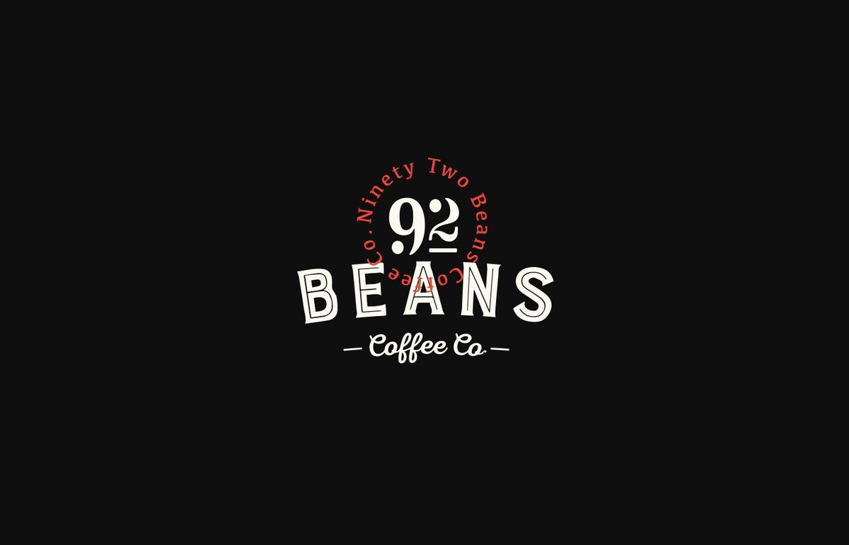 92 Beans食品標志設計