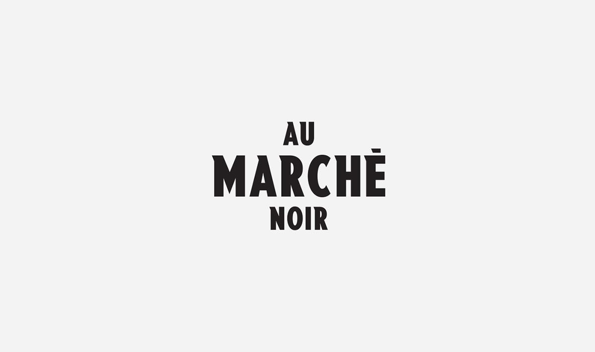 AuMarchénoir餐廳品牌形象設(shè)計