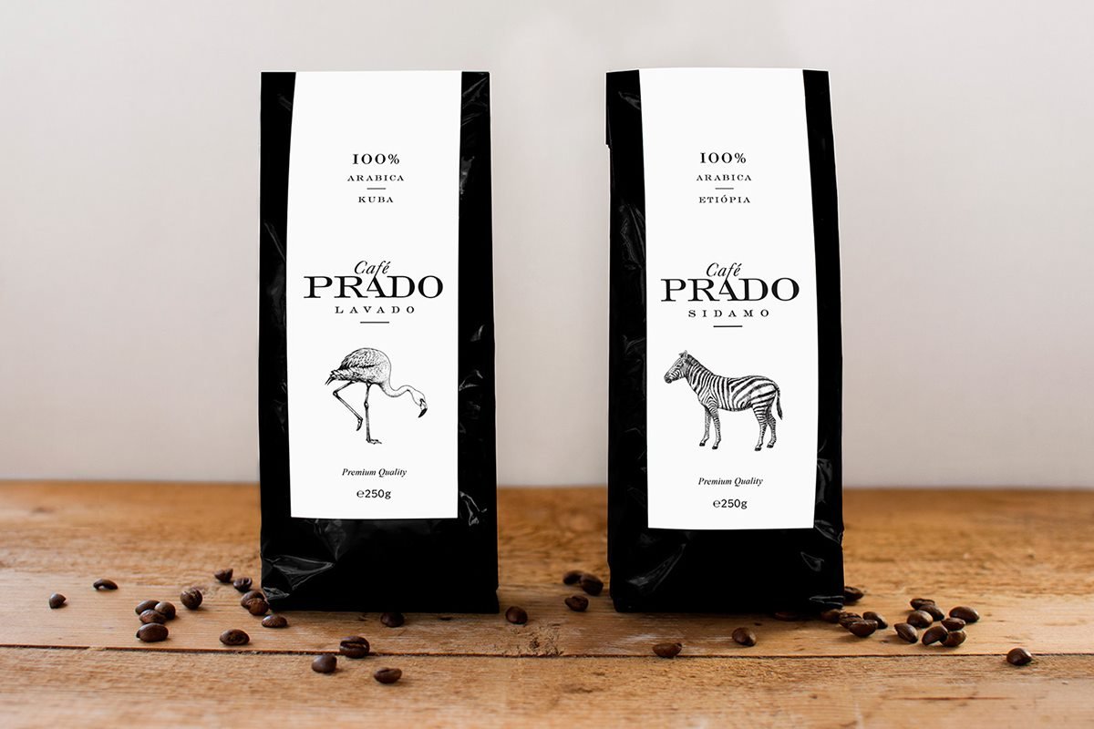 Café Prado 咖啡品牌形象設計