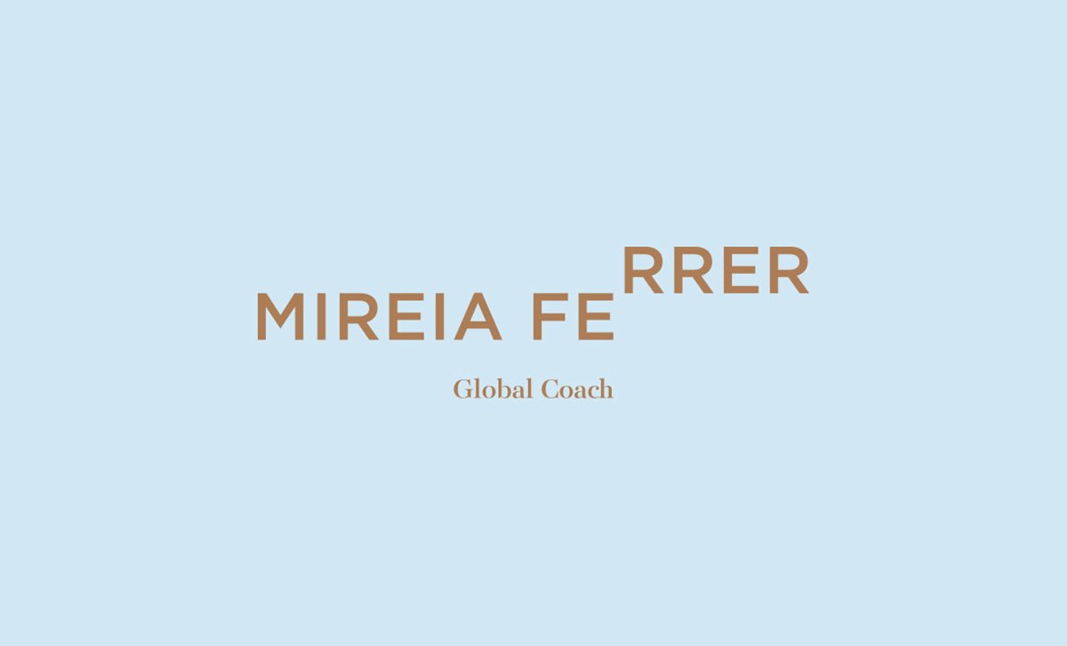 Mireia Ferrer全球教練平臺(tái)VI設(shè)計(jì)  標(biāo)志設(shè)計(jì)