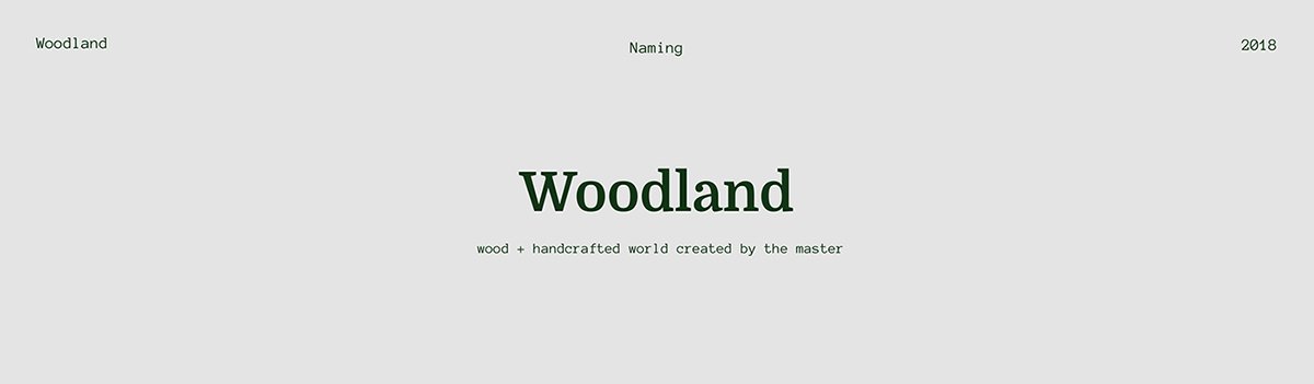 Woodland手工木制品品牌vi設(shè)計欣賞，手工木制品品牌，手工木制品品牌vi設(shè)計，家具品牌vi設(shè)計，家具品牌視覺形象識別設(shè)計，深圳vi設(shè)計，深圳品牌視覺形象識別設(shè)計，左右格局