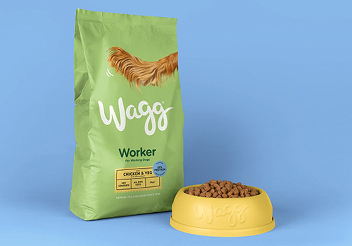 寵物食品 Wagg 品牌標識vi設(shè)計及品牌重塑