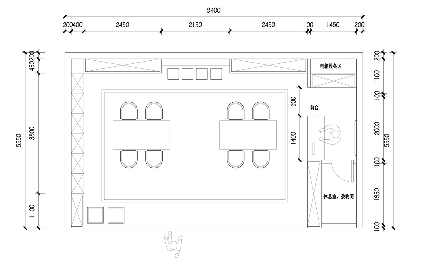 CAMBAS輕奢珠寶品牌空間設(shè)計(jì)-深圳左右格局